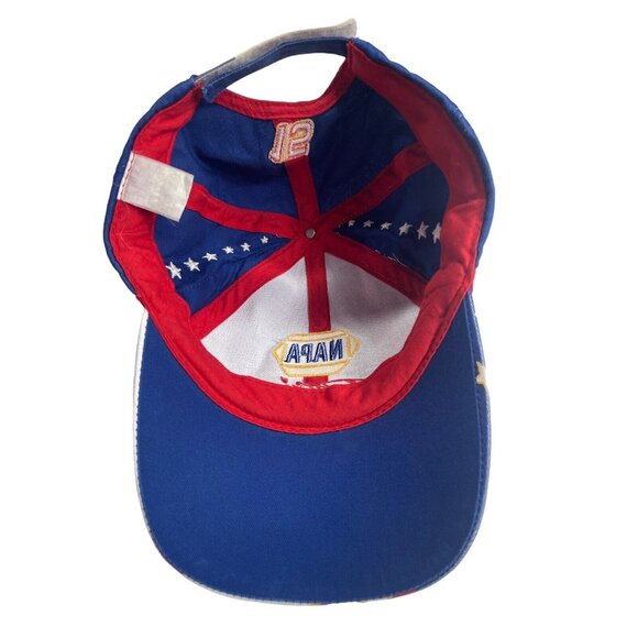 Michael Waltrip #15 Napa Racing Trucker Hat Cap Blue Red Strap Back Authentic - Picture 5 of 8
